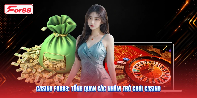 Casino FOR88: Tổng Quan Các Nhóm Trò Chơi Casino