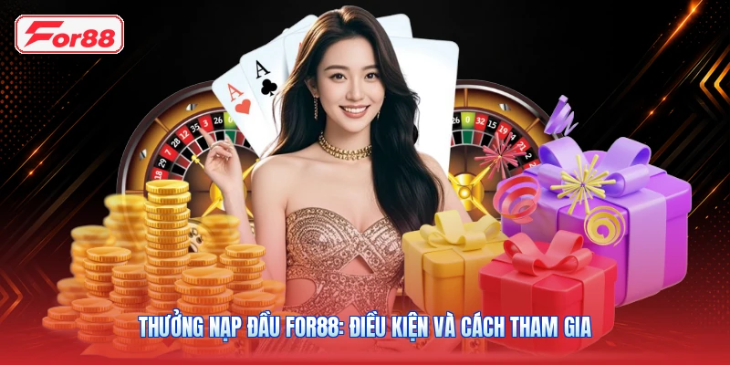 Thưởng Nạp Đầu FOR88: Điều Kiện Và Cách Tham Gia
